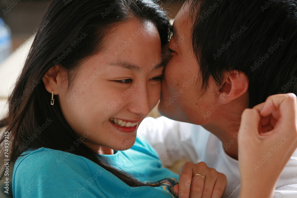Fototapeta premium 젊은 커플