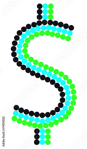 Dollar 3 couleurs