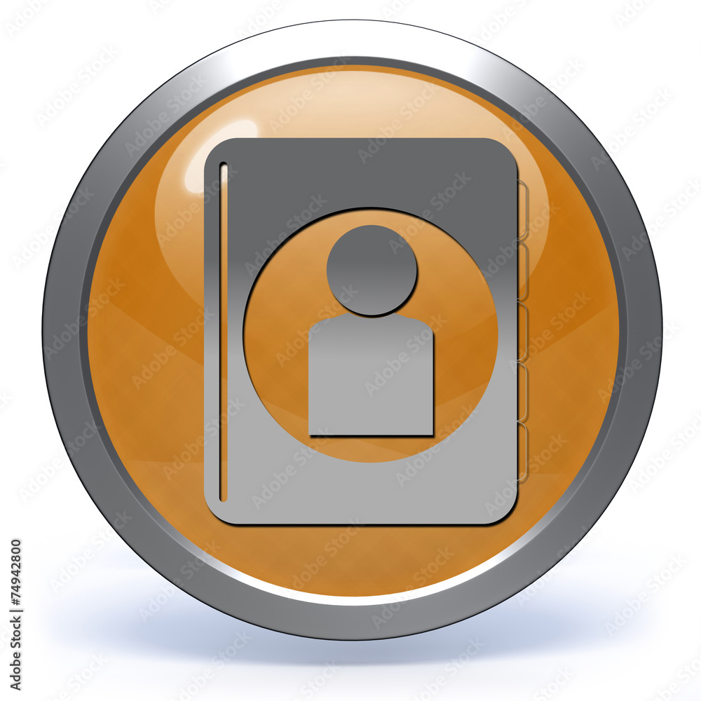 Profile circular icon on white background Profile circular icon on white background