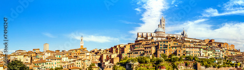 Fotografie, Obraz Siena, Tuscany, Italy