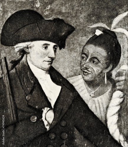 Obraz na płótnie Charles Clerke, by Nathaniel Dance-Holland, 1776 w salonie