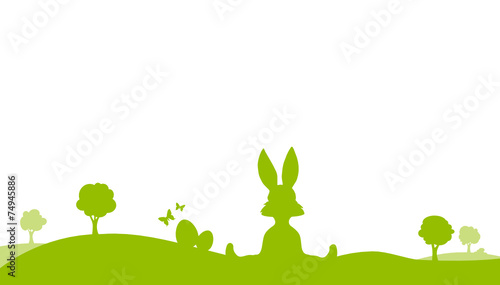 Silhouette Ostern