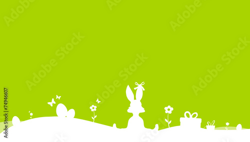 Silhouette Ostern