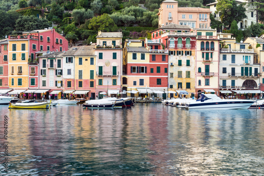 Portofino village on the Ligurian Coast, Italy