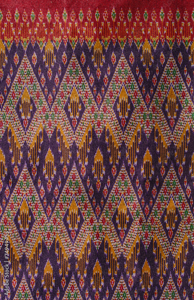 Thai fabric pattern Thai fabric pattern