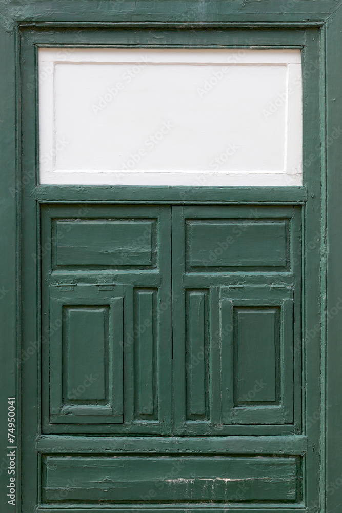 Old historic window Old historic window