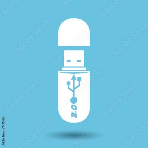 usb connection design vector illustration eps10 graphic