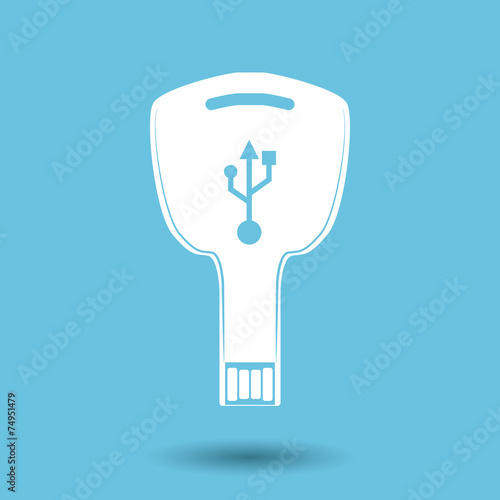 usb connection design vector illustration eps10 graphic