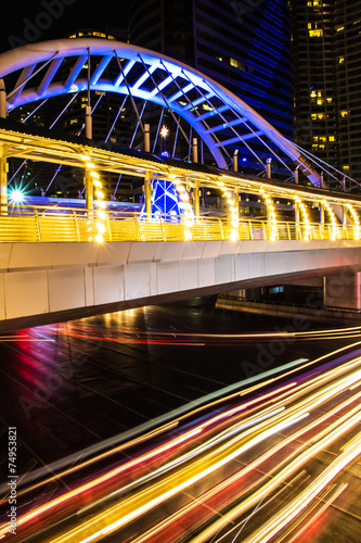 BTS BRT Sky Bridge Bangkok thailand