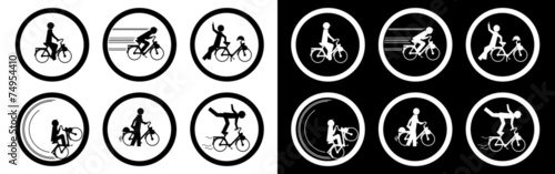 Pictogramme mobylette
