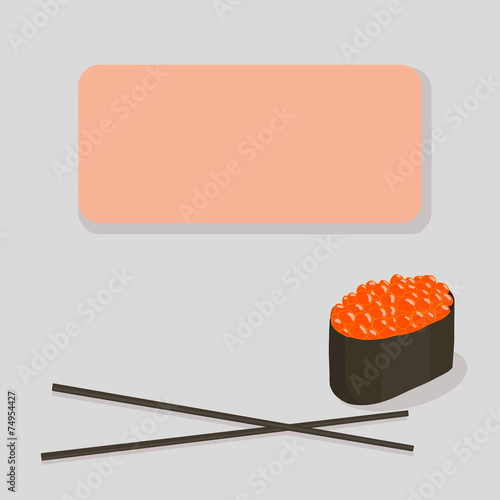 Sushi set Illustration