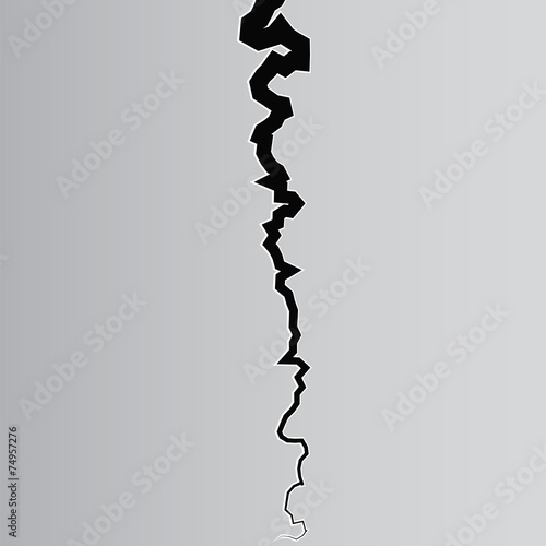Earth Crack vector