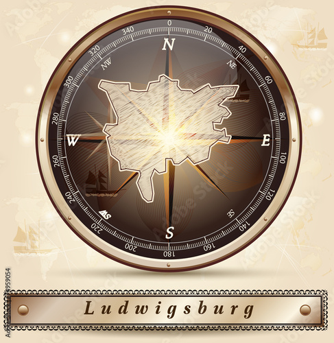 Karte von Ludwigsburg