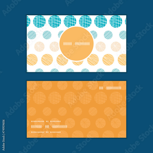 Vector texture circles stripes abstract vertical round frame