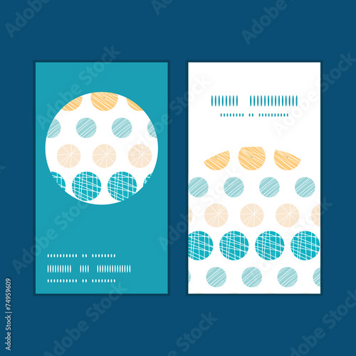 Vector texture circles stripes abstract vertical round frame