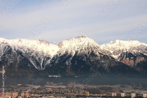 Ridge. Alps, Innsbruck, Austria