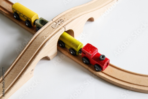 Wooden train