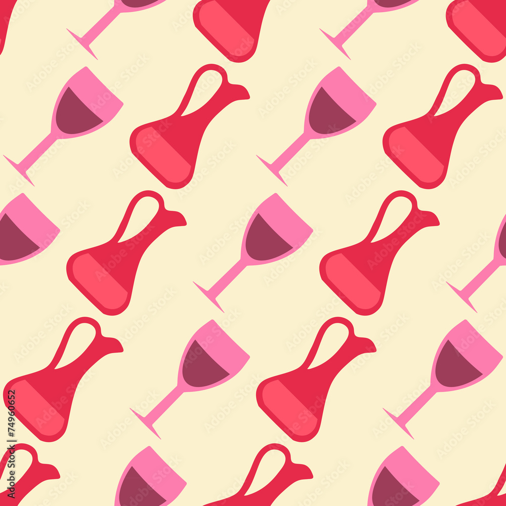 seamless background with symbols of winemaking seamless background with symbols of winemaking