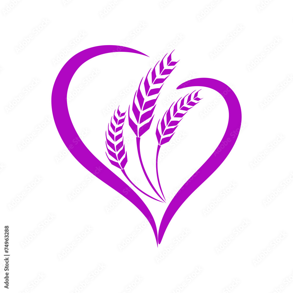 wheat vecter