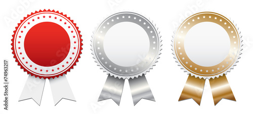 Blank gold awards