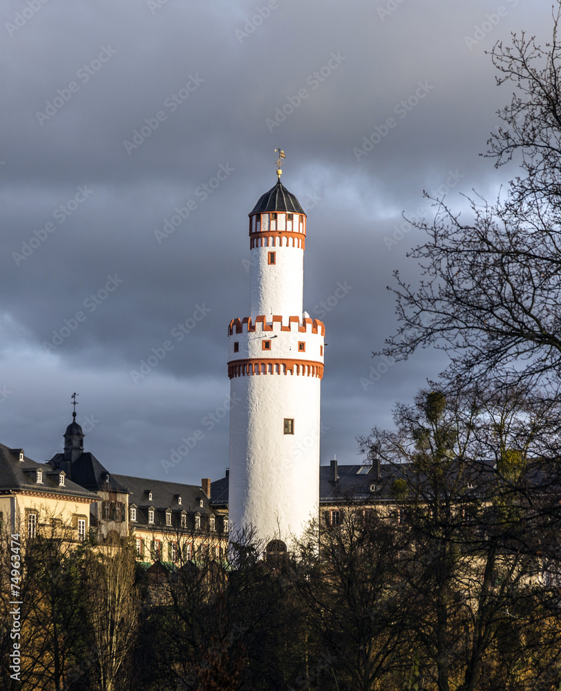 Castle Bad Homburg and watchtower  in Hessen, Germany