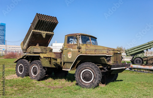 BM-21 Grad 122-mm Multiple Rocket Launcher