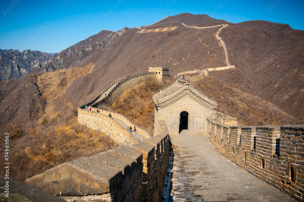 Great Wall tower high angle