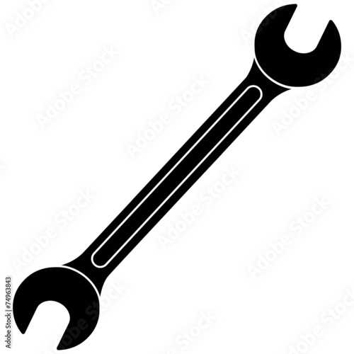 Open End Wrench Silhouette