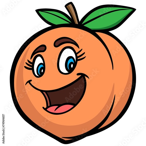 Peach Cartoon