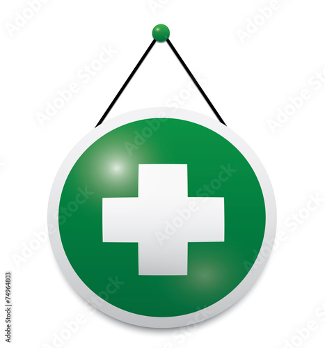Medical sign. Vector