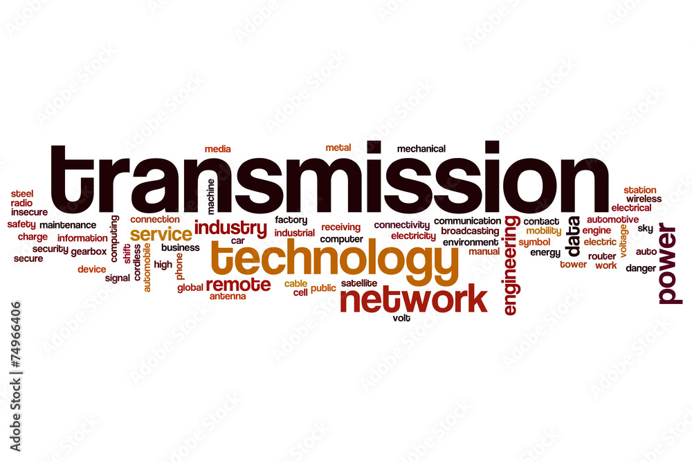 Transmission word cloud