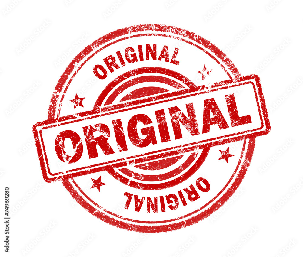 original stamp on white background Stock イラスト | Adobe Stock