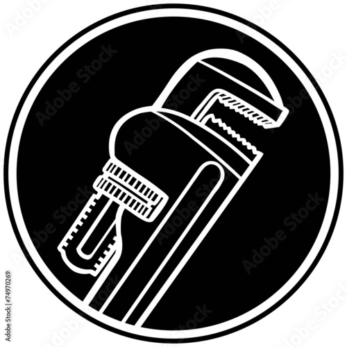 Pipe Wrench Symbol