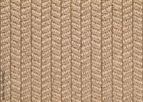Woven Sisal & Wool Rug Background