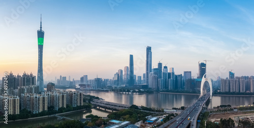 guangzhou panorama photo