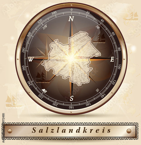 Karte vom Salzlandkreis