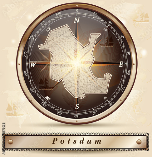 Karte von Potsdam