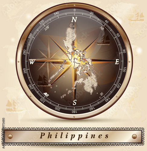 Karte der Philippinen