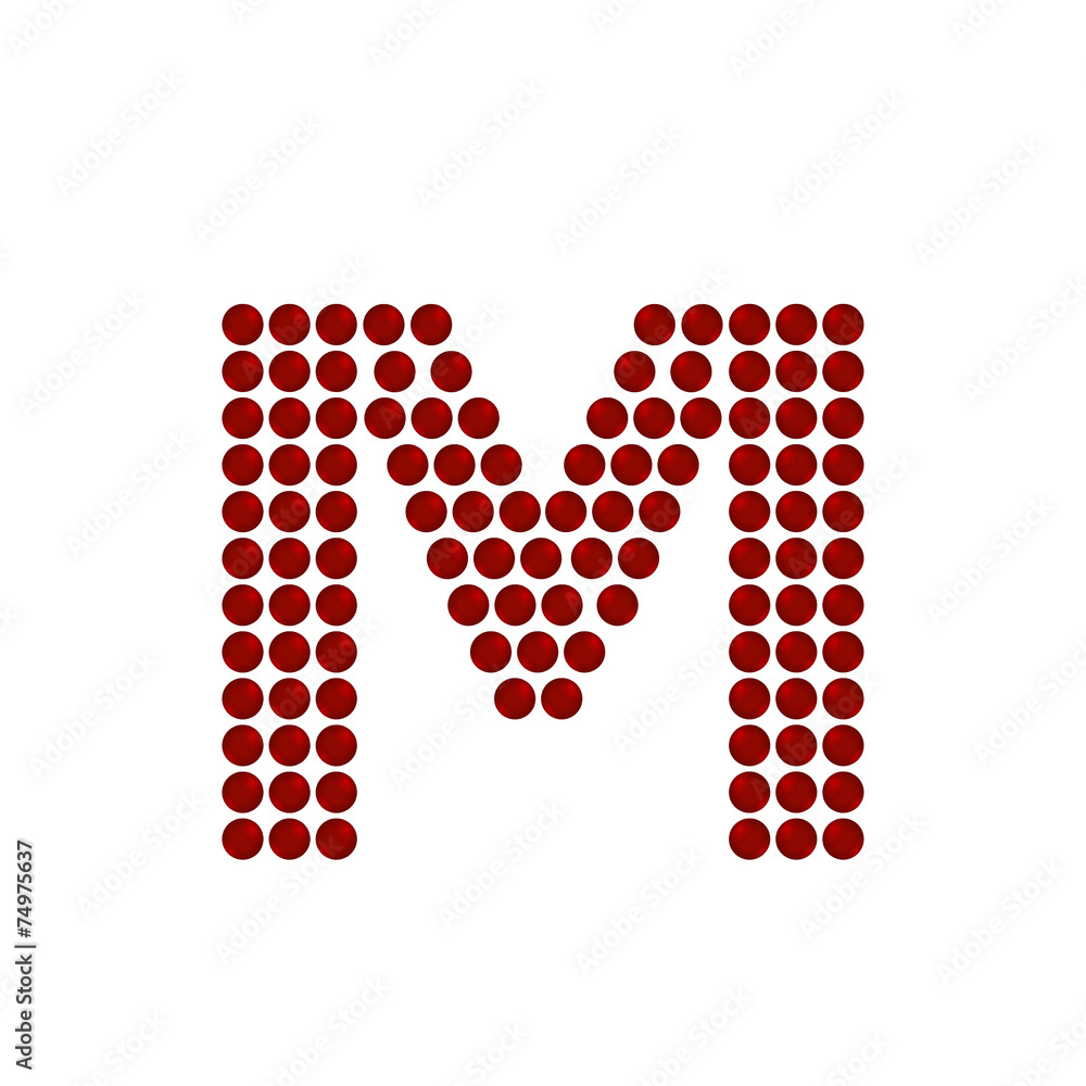 christmas font M christmas font M