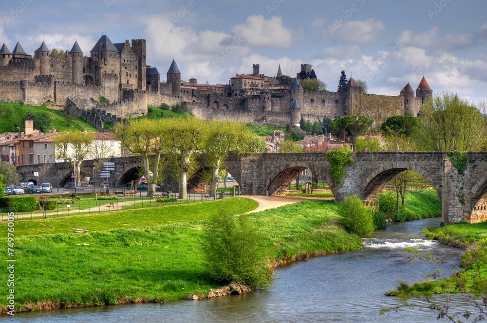 Obraz premium Carcassonne