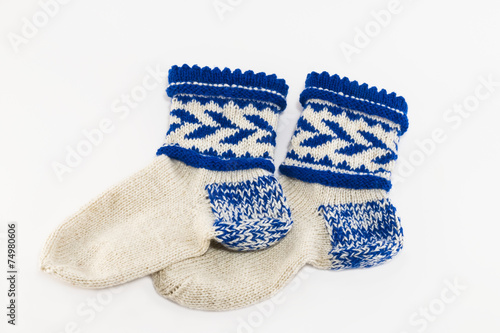 Canvastavla Warm woollen socks manual viscous