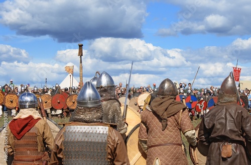 Medieval battle show Voinovo Pole (Warriors' Field)