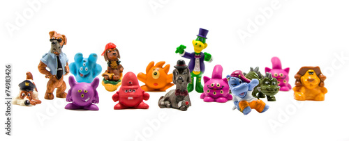 Fototapeta Naklejka Na Ścianę i Meble -  toy figurines