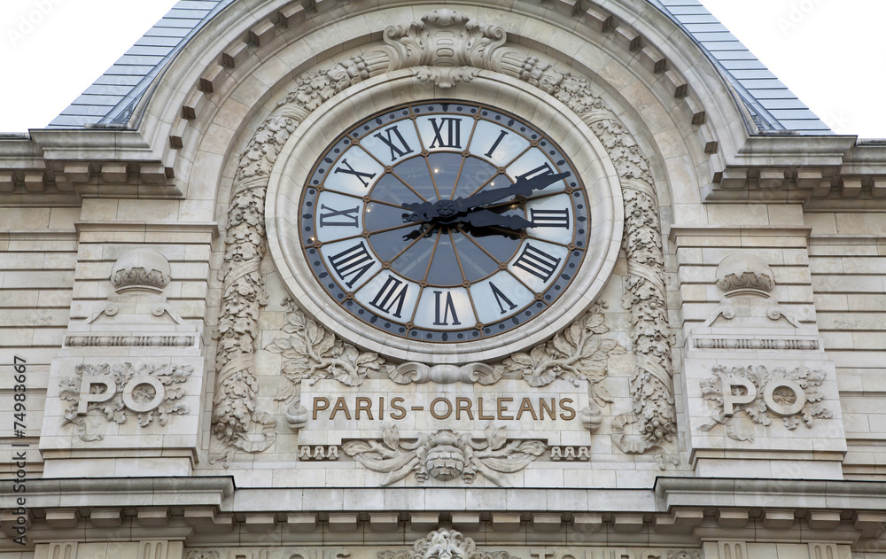 wall clock, Paris