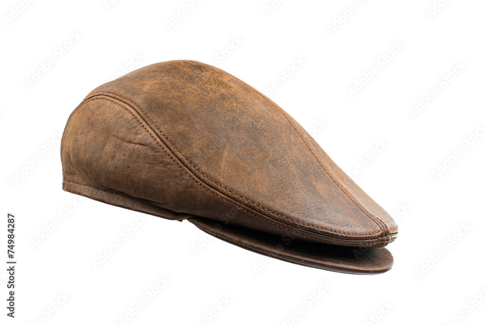 leather cap leather cap