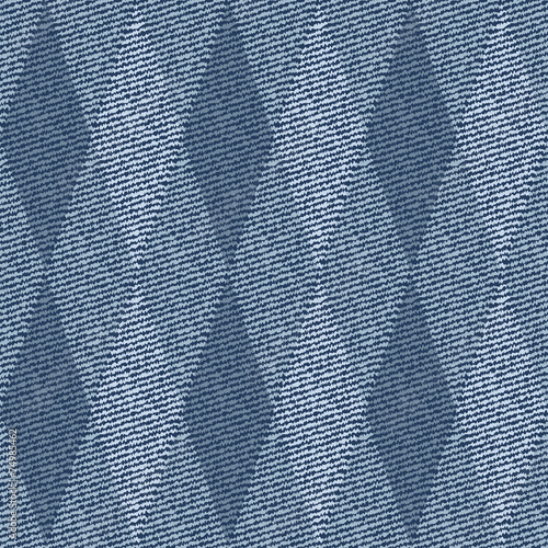 Seamless denim background