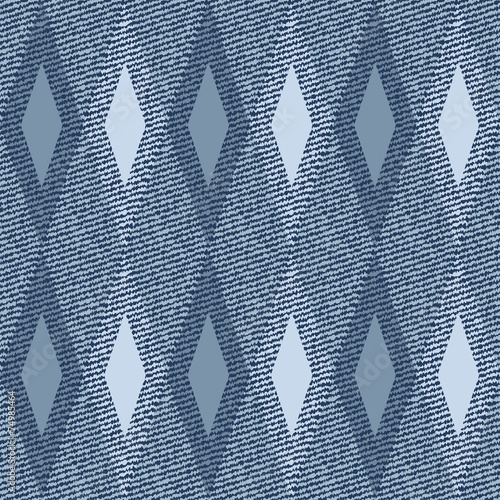 Seamless denim background