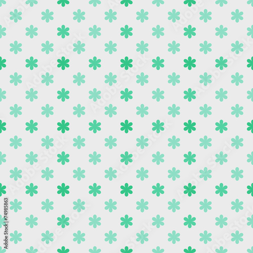 Vector Background # Asterisk Dot Pattern, Mint Green
