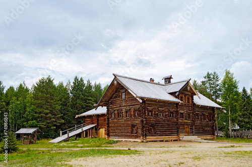 wooden house