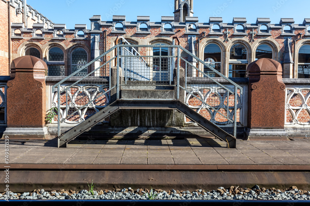 Fototapeta premium train platform